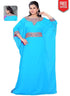 Farasha Style Kaftan With Designer Waist Belt